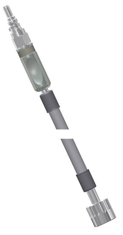 Schlauch, AIR 3m AGA - NIST ISO gerade