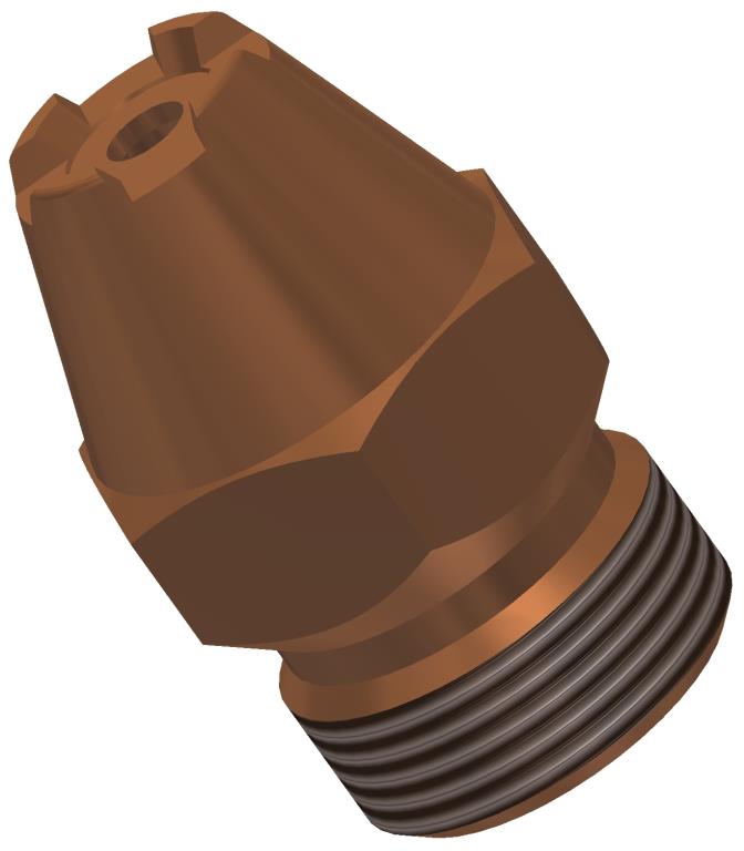 Cam-Heating Nozzle 30-100 A/S Macromax/SBR