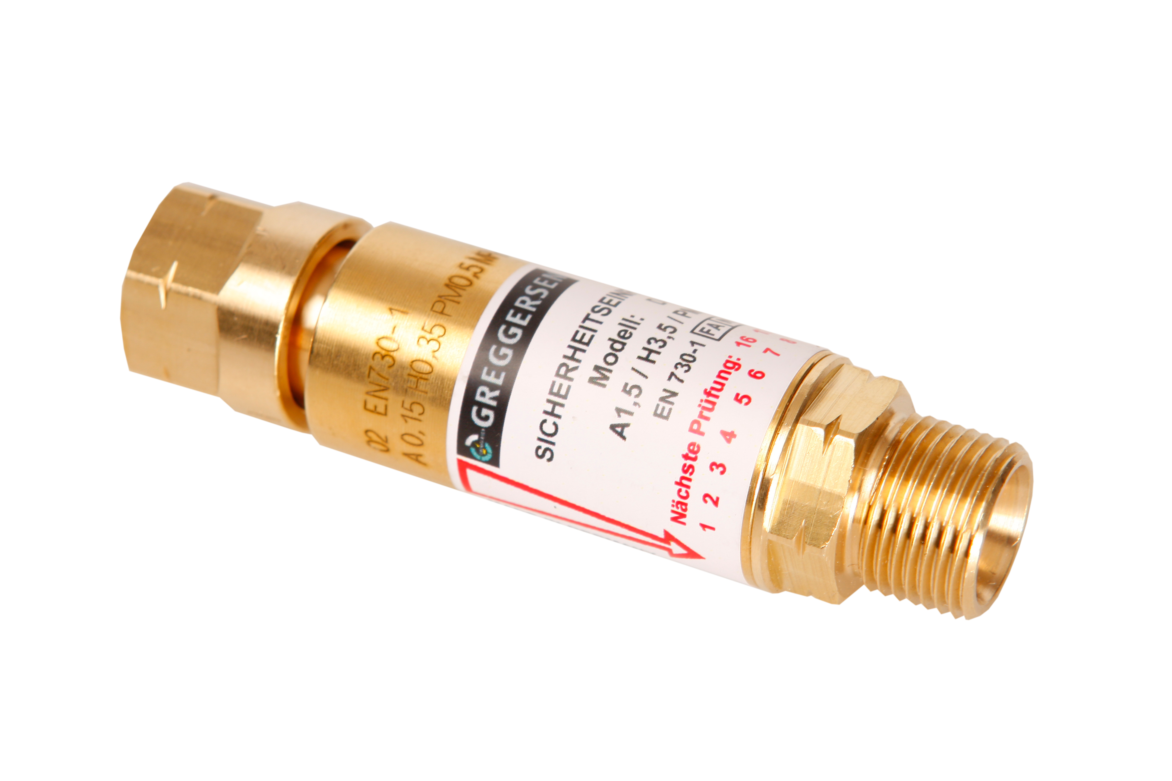 DGN Sicherheitseinrichtung Brenngas Greg